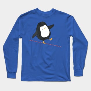 Finding Balance Penguin Long Sleeve T-Shirt